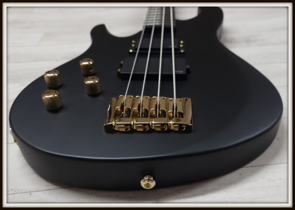 Preview: Schecter Johnny Christ Signature, Satin Black, Linkshänder